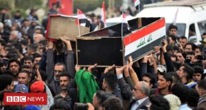 Iraq unrest: Top Shia cleric condemns Iraq protest shootings
