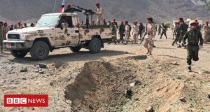 Yemen war: At least 70 soldiers killed in missile attack